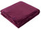 HEAT HOLDERS - Luxus Winter Flauschig Isoliert Fleece Felldecke Decke Fell in 7 Farben Einheitsgröße 180x200cm (Claret)