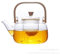 Beowanzk 1l Theiere Verre avec Infuseur,Théières Transparente Borosilicate,Bouteille Machine à Thé Bouilloire Teillere avec Filtre et Couvercle