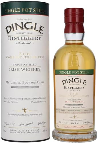 Dingle Fifth Single Pot Still Irish Whiskey 46,5% Vol. 0,7l in Geschenkbox