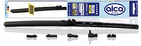alca® Heckwischerblatt 13/330 mm Wischerblatt für Hinten, Flachbalken mit Adapter
