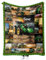 DOTERO Traktor Decke 150x200 cm-Kuscheldecke Kinder Jungen Traktor Weich Warm Plüsch LKW Auto Flanell Fleecedecke Wohndecke Überwurfdecke für Bett Sofa (5,180x200cm)