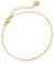 Made by Nami Herren Armband aus Edelstahl Silber/Gold • Minimalistisches Armband Herren • Armbänder für Herren • Silberarmband Männer • Filigrane Cuban Link Chain Armkette (Zopf Design Gold)