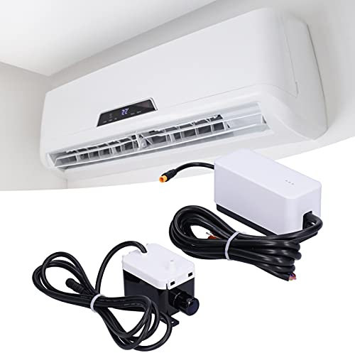 Fyearfly Bomba De Drenaje De Aire Acondicionado, Bomba De Condensado Mini Split Eliminación Automática De Drenaje De CA Dispositivo Silencioso S1 AC110‑240V