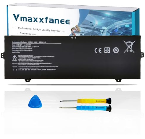 Vmaxxfanee 67Wh AA-PBMN4VN Laptop Battery Replacement for Samsung Galaxy Book Pro 360 15 15.6 NP950XDB NP950XDB-KB1US NP950XDB-KA1US NP950XDB-KC5US NP950XDB-KC3US NP950QDB NP950QDB-KB1US