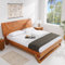 Riess Ambiente Design Bett Scorpion 180x200cm braun Mangoholz 3D Schnitzerei Massivholz Doppelbett