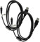 vhbw 2x cavo dati USB (da USB standard tipo A alla fotocamera) sostituisce Samsung AD81-00735A, EA-CB08U12 per fotocamera, camcorder, 150 cm