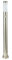GLOBO LED Gartenleuchte mit Bewegungsmelder Edelstahl Außenlampe Wegeleuchte 110 cm Terrassenleuchte, 11W 1055lm 3000K, DxH 7,8x110 cm