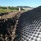 Bodengitter-Stabilisator für Sandstein, Erbse, Kies, Wege, Terrassen, Parkplätze, Bauernhof, Fundament, robust und flexibel, 5,1 cm, Geo-Gitter, versch