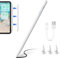 Bolígrafo compatible con Apple iPad 2018-2025, carga rápida, sensible a la inclinación y rechazo de la palma, Stylus Pencil para iPad 11 A16/10/9/8/7/6, Pro 11/12.9, Air 3/4/5/M2/M3, Mini 5/6