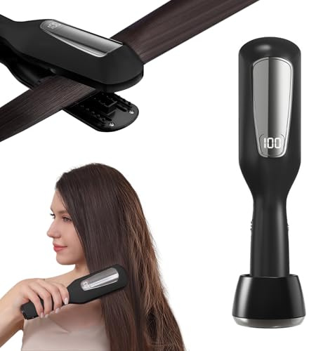 Rimozione delle doppie punte, senza fili, ricaricabile, con cura dei capelli agli ioni negativi, indicatore di potenza, tagliacapelli con doppie punte, rimuove le doppie punte e i capelli danneggiati