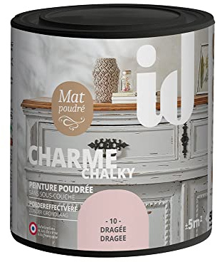 Peinture meubles et boiseries CHARME 500ML DRAGEE - ID Paris