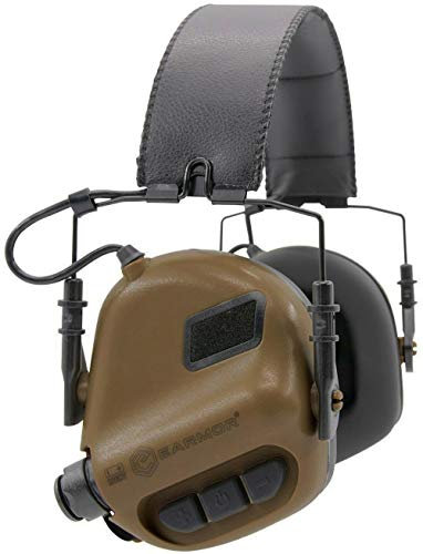 Evike OPSMEN Earmor M31 - Amplificador de Sonido electrónico, Talla única, Coyote Brown