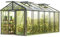 GFP Gewächshaus Diamas 24 Light 235x460 cm - 12 mm Doppelstegplatten - Farbe Aluminium Natur Grau