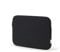 base xx Laptop Sleeve 12 Zoll - 12.5 Zoll Notebookhülle - Wasserabweisende Notebooktasche mit Metallreißverschluß, stoßfeste Polsterung, Jersey Stoff, schwarz