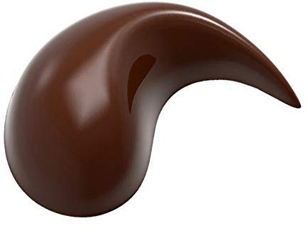 CW1904 Chocolate World Professional Polycarbonate Praline Drop Mould by Frank Haasnoot - Designer Belgium Chocolatier