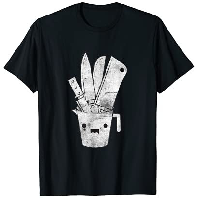 Divertente cuoco culinario che cucina utensili da cucina Maglietta