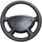 Auto-Lenkradbezug aus schwarzem Leder, für Mercedes Benz E-Klasse W211 G-Klasse W463 2002-2007, Black Line