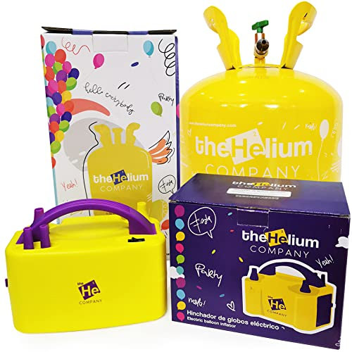 Bombona de helio 0.45m3 + Hinchador eléctrico de aire - The Helium Company