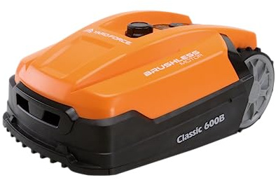 YARD FORCE Classic 600B, robot tosaerba fino a 600 mq, motore brushless, funzionamento semplice, controllo Bluetooth e app, inclinazione del 40%, batteria agli ioni di litio da 28 V/2,0 Ah
