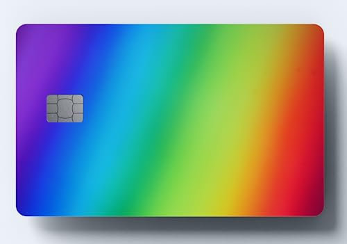 WORKIRAN Kartenaufkleber, Schlüssel, Debitkarte, Kreditkarte, Abdeckung und Personalisierung von Bankkarten, keine Blasen, schlanke, wasserdichte Kartenhülle (Modell 1)