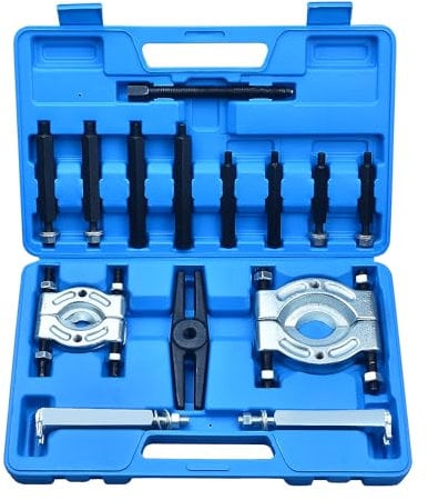 Zoomtools Bearing Puller tools Set, 5 Ton Capacity Bearing Separator, Pinion Wheel Bearing Removal tools Kit with 2 and 3 Jaws, Wheel Hub Axle Puller tools Set, Heavy Duty Bearing Splitter Tool Kit