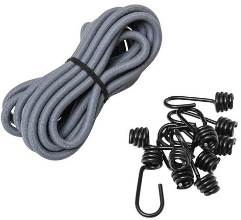 WERKA PRO Rouleau tendeur 5 m, Ø 8 mm avec 10 Crochets