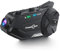 Motorcycle Helmet Headset with Camera 2K HD, FreedConn R1 Pro 6 Way 1000M WIFI Motorbike Bluetooth 5.0 Intercom, 140° Wide Angle Wireless Communication System Voice Assitant IP65 Waterproof 2 in 1 Mic