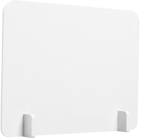 Parliky Trennwand Für Tischplatten Aus PVC-Material Schnelle Installation Spritzwassergeschützter Sichtschutz Für Klassenzimmer Büros Und Theken