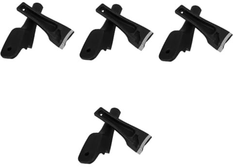 Cabilock 4 Paare Schnellkochtopf Griff Deckelgriff Für Schnellkochtopf Langsamer Kocher Soßentopfgriffe Schnellkochtopf Ersetzen Schnellkochtopfgriff Druckpfannengriffe Bakelit Black