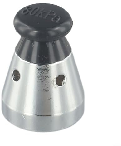 Tappo valvola di sicurezza in acciaio inox, si adatta perfettamente alle dimensioni standard per pentole a pressione