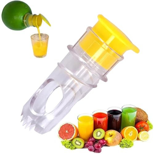 Lemon Juicer Squeezer,Premium Manual Citrus Lemons Oranges Press,Easy to Clean Maximum Juice Extraction for Kitchen and Bar Use,Durable Citrus Juicer Handheld Tool for Home Bartenders Chefs