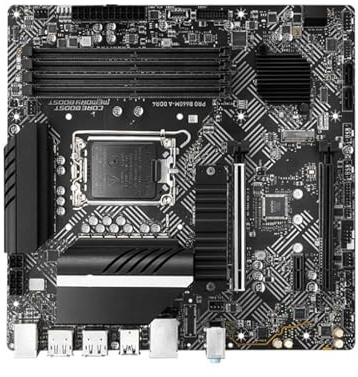 Schede madri Fit For MSI B660 PRO B660M-A CEC WIFI DDR4 LGA 1700 128 GB Supporto CPU 14900 14700 13900 13100 12400 12100