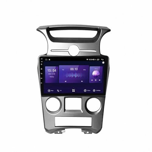 2 DIN Radio para Kia Carens 2007-2011 9 Inches Android 15 Radio Android Steering Wheel Controls para, 4 Core 2G+32G