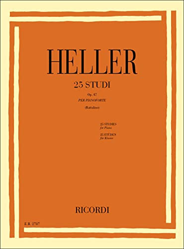 25 Studi Op. 47. Klavier Solo. (PIANO)