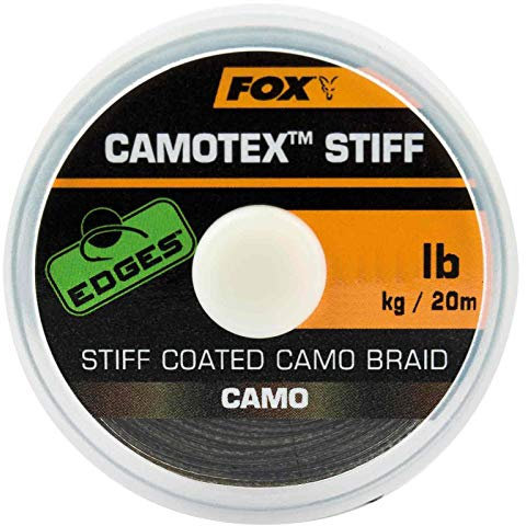 Fox Camotex Soft Coated Camo Braid 20m - Vorfachschnur, Tragkraft:25lbs/11.4kg
