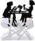 Porte Serviettes Papier,RoadLoo 2 Pièces Porte-Serviettes Table Support Serviettes Distributeur Mouchoirs Table Métal Compacte pour Table Manger Comptoir Cuisine et Salon Décoration