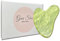KUNSTIFY Premium Gua Sha Set, Beauty Produkte Jade, Rosenquarz Roller, Gesichtsstein Anti Aging für Gesichtsmassage, Skin Care (Herz Grün)