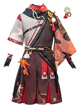 CR ROLECOS Genshin Impact Cosplay Costume Outfit Halloween Party Suit