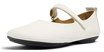 Camper Women's K201365 Right Nina Mary Jane for Women White, 40 (EU)