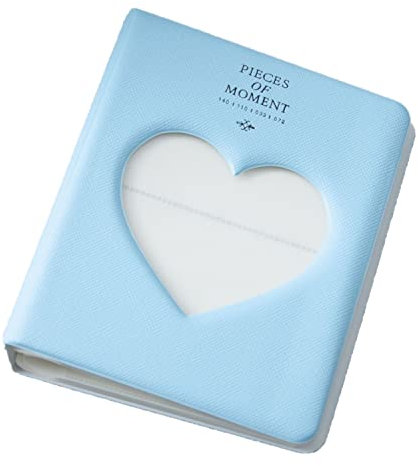 MoCeYa K Pop Album Binder Book - 64 Pockets Blue
