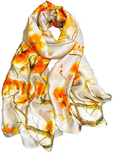 MAIRY Halstuch Damen Tuch Leicht Schal - Bandana Halstuch Kopftuch Elegante Schal Tuch Geschenk für Frauen M180005