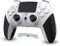 CHEREEKI Compatible with PS4 Controller Wireless Controller for P-4/Pro/Slim Bluetooth Remote Gamepad Joystick Vibration Turbo Six-Axis Sensor Audio Jack Touch Panel Wake UP Game Controller White