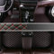 LSLYCN Nach Maß Allwetter Auto FußMatten für 99% Stufenheck, Schrägheck, Coupe, Kombi, Cabriolet, Großraumlimousine 2000-2023 (Schwarz Rot, A-Diamant)