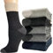Hocerlu 5 Pair Mens Thermal Socks, Winter Warm Thick Wool Boot Socks, Size UK 6-11