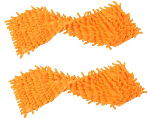 Mobestech 4pcs Floor Mop Head Replacement Sponge Mop Cloths Cleaning Accessories for Home