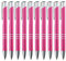 GIMEI® Metall Kugelschreiber 30 Stück | Premium Kugelschreiber Set Hochwertig, Kulli für einfaches & weiches Schreiben | Blauschreibender Kugelschreiber Pink als optischer Hingucker