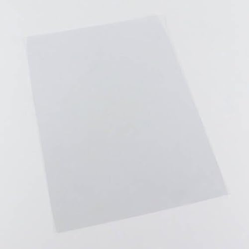 SPRINTIS - Deckblätter A4, blendfrei, HPVC 0,20 mm, matt transparent,100 Stück, Deckfolien, Blätter, Einbanddeckel