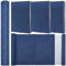 craspire 51 x 11.8 Leinen-Buchtuch, Marineblau, Zum Buchbinden, A4-A8, Stoffoberfläche, Buchumschlag Mit Papierrücken, Bücher, Alben, Scrapbooking, Archivierung, DIY-Einband, Schutz, Buchtuch