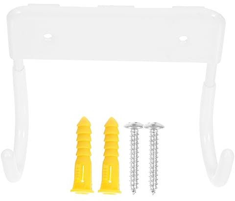 Zerodeko Iron Board Hanger Wall Mount Storage Rack for Ironing Board Holder Hooks for Household Use in Laundry
