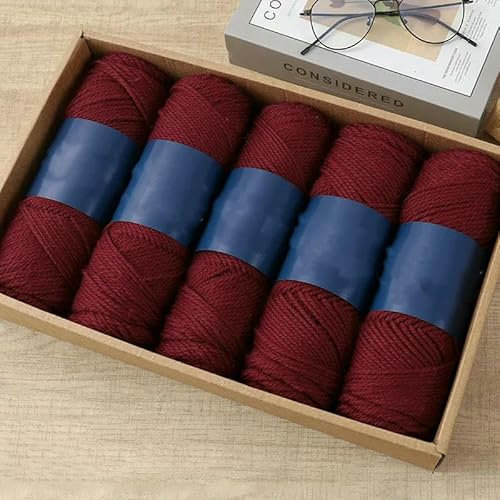 Filato di lana di alpaca da 500 g, filato grezzo, tessuto a mano per izzare maglioni caldi e alla moda, giacche a vento, giacche, sciarpe, cappelli, filato-007 Viola